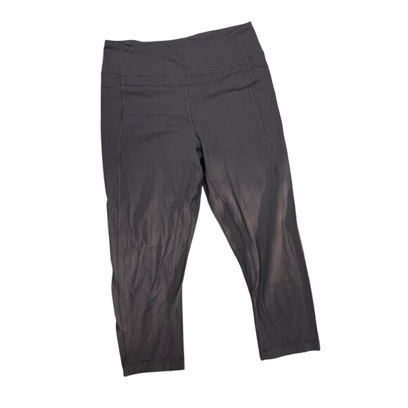 Lululemon Gray Crop Pant Align 10 - Picture 1 of 8